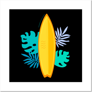 Surfboard Posters and Art